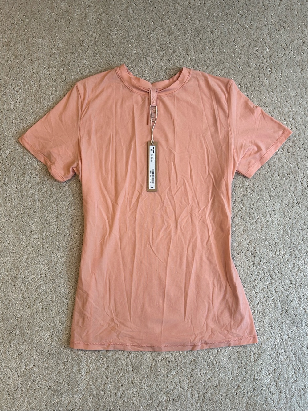 NWT SKIMS Fits Everybody Short Sleeve T-Shirt Desert Clay S Style TPTSH9048